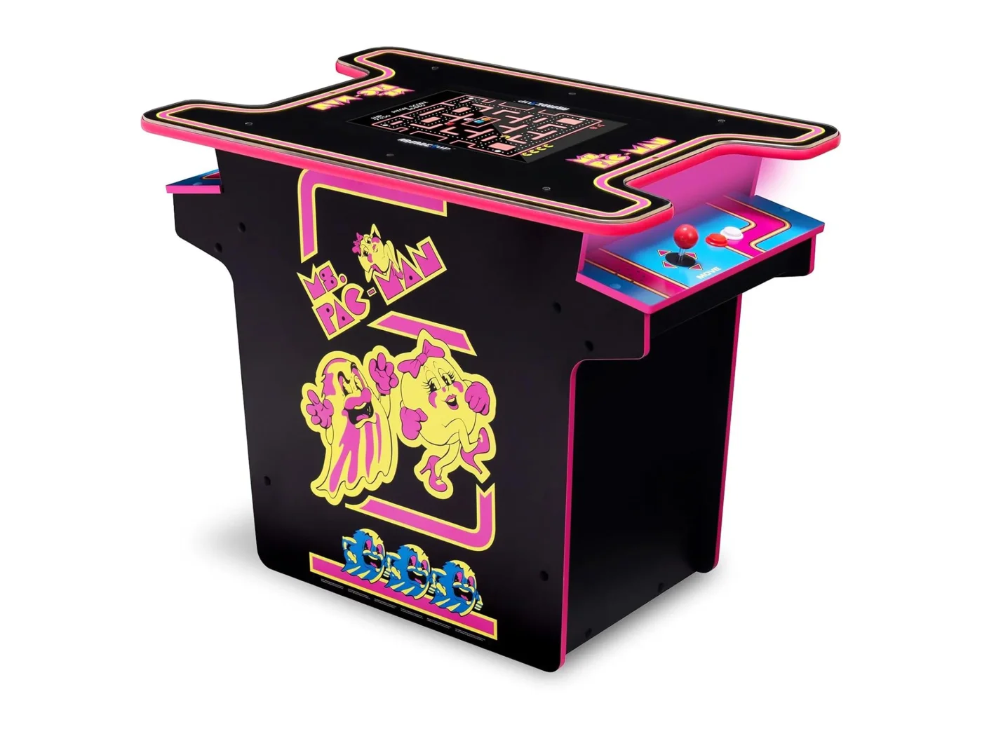 Cocktail Ms. PAC-MAN — Arcade1Up Ms. Pac-Man Arcade Cocktail Table